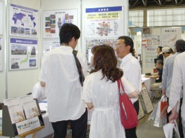 名証IRエキスポの展示ブース