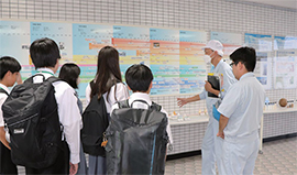 四日市市立塩浜中学校　環境学習授業協力