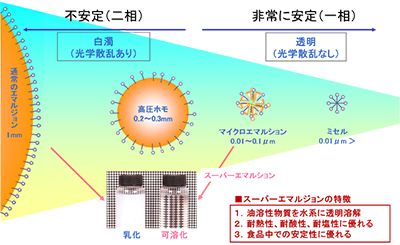 スーパーエマルジョンの特徴