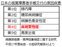 「加齢黄斑変性」って？