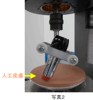 口紅の物性測定・使用感のマップ